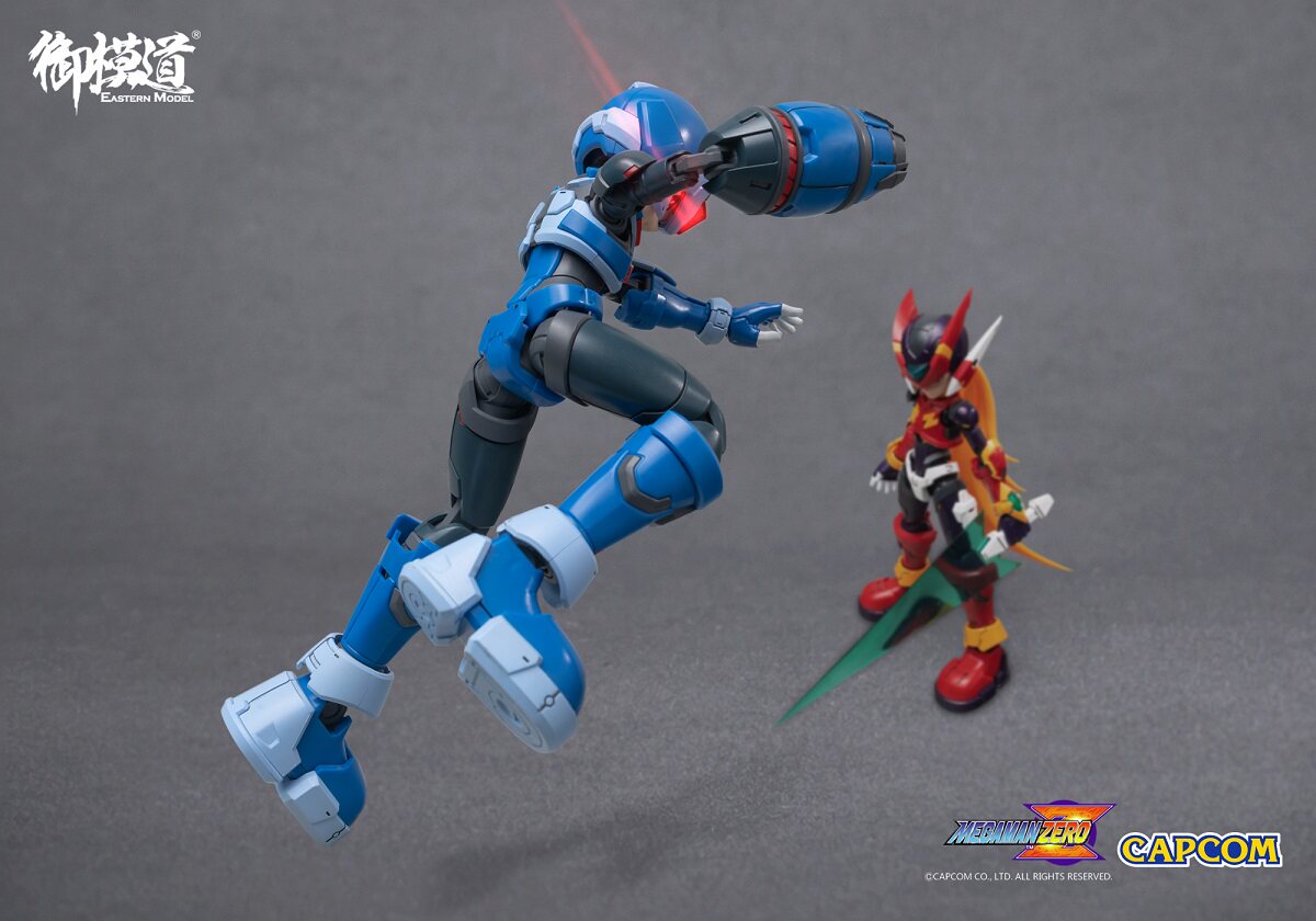 Model Kit Ultraman Zero - E-MODEL CAPCOM メガマンゼロ GBA 組み立て式モデルキット アニメアクションフィギュア