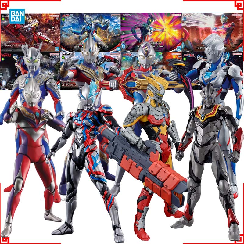 バンダイウルトラマンモデルキット FRS ティガマルチブラザ - Model Kit Ultraman Zero のレビューと価格