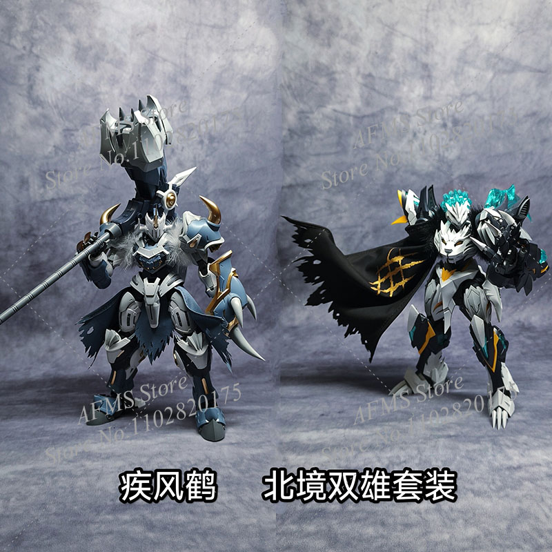 中国風の組み立て式ヒーローメカ、アニメ「ランページ」のライオ - Model Kit Lancelot のレビューと価格